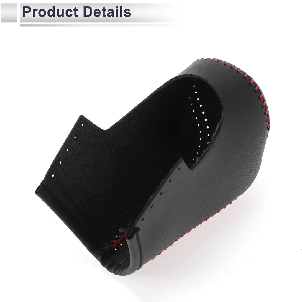 1 Pc Gear Shift Knob Cover for Mazda CX-30 (2020–2021) Black Carbon Fiber Red