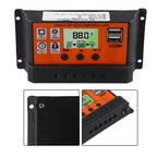 Dual USB Port Solar Panel Battery Regulator for Universal Use