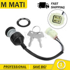 Ignition Key Switch with 2 Keys 27005-Y006 for Kawasaki Mule PRO MX (2019–2024)