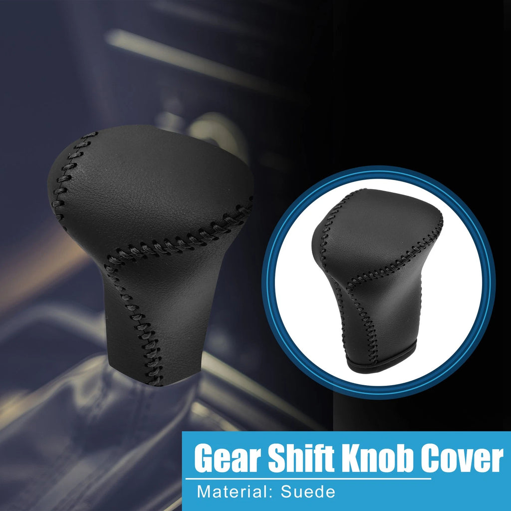 Gear Shift Lever Cover Knob Trim for Audi A4 (2013–2016), A6 A7 Q7 (2012–2015) Black 726215363203