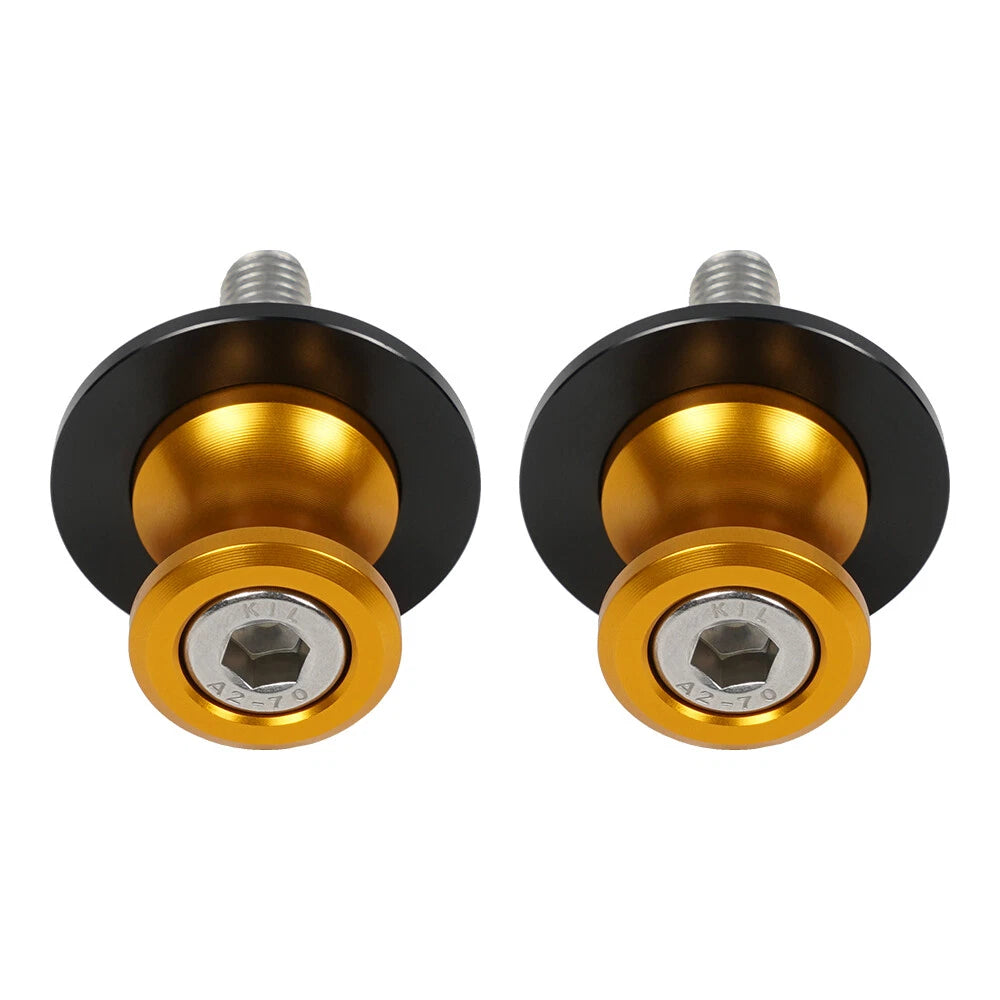 8mm Swing Arm Spools Sliders for Honda CBR600F4i (2001–2007), CBR600RR (2003–2015)