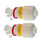 2PCS Fuel Filter for Yamaha Outboard 2 Stroke (Sierra 18-7517, 65L-24563-00)