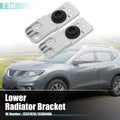 Set of 2 Lower Radiator Brackets with Rubber Cushion for Chevrolet