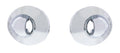 Chrome License Plate Light Lens Replacement for Ford Pickup (1990–2004)