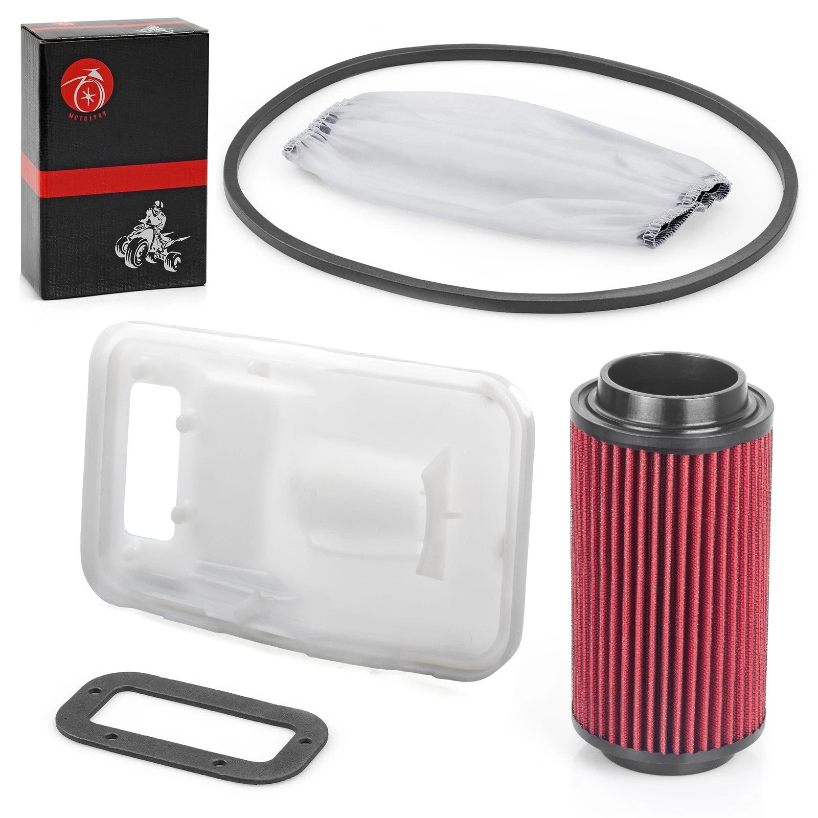 Airbox Lid & Air Filter Gasket Seal for Polaris Hawkeye 400 2x4 (2011–2013)