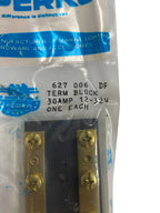 Pair of Terminal Block 6 Gang 12-32V 30Amp for Perko 627-006-DP