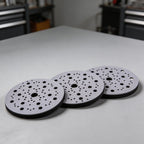 3PCS 150mm Polishing Backing Pads with 70 Holes for Enhanced Cutting