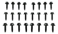 Door Hinge Bolts Replacement for 1969–1978 Ford Mustang (Set)