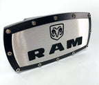 2 Inch Hitch Cover Plug Replacement for Dodge Ram Tow Receiver (2009–2024)