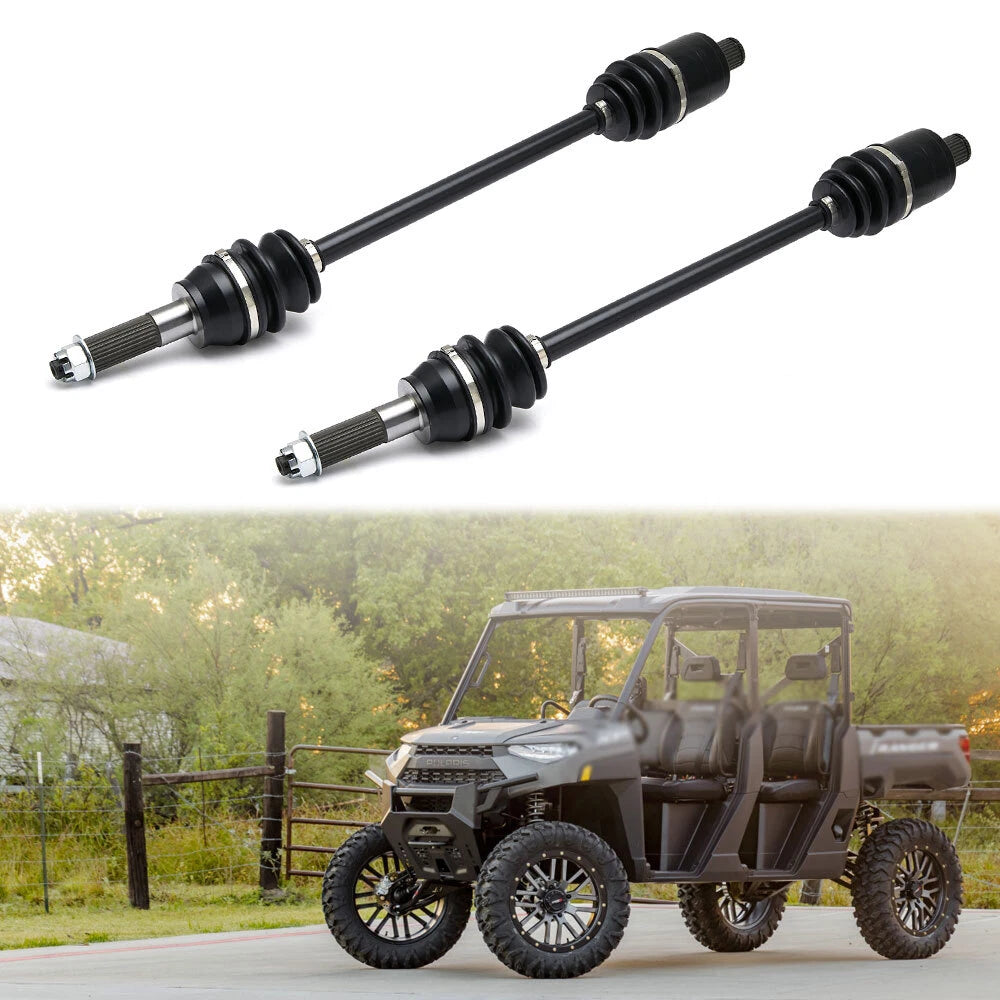 2X Rear CV Axle Drive Shaft for Polaris Ranger Crew XP 1000 (2017–2019)