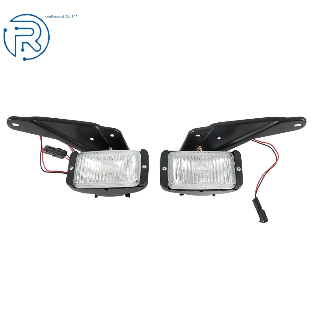 Pair of Halogen Fog Lights for Chevy GMC C/K 1500 2500 3500 (1988–2000)