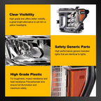 Full LED Headlight for GMC Sierra 2500HD 3500HD (2020–2023)