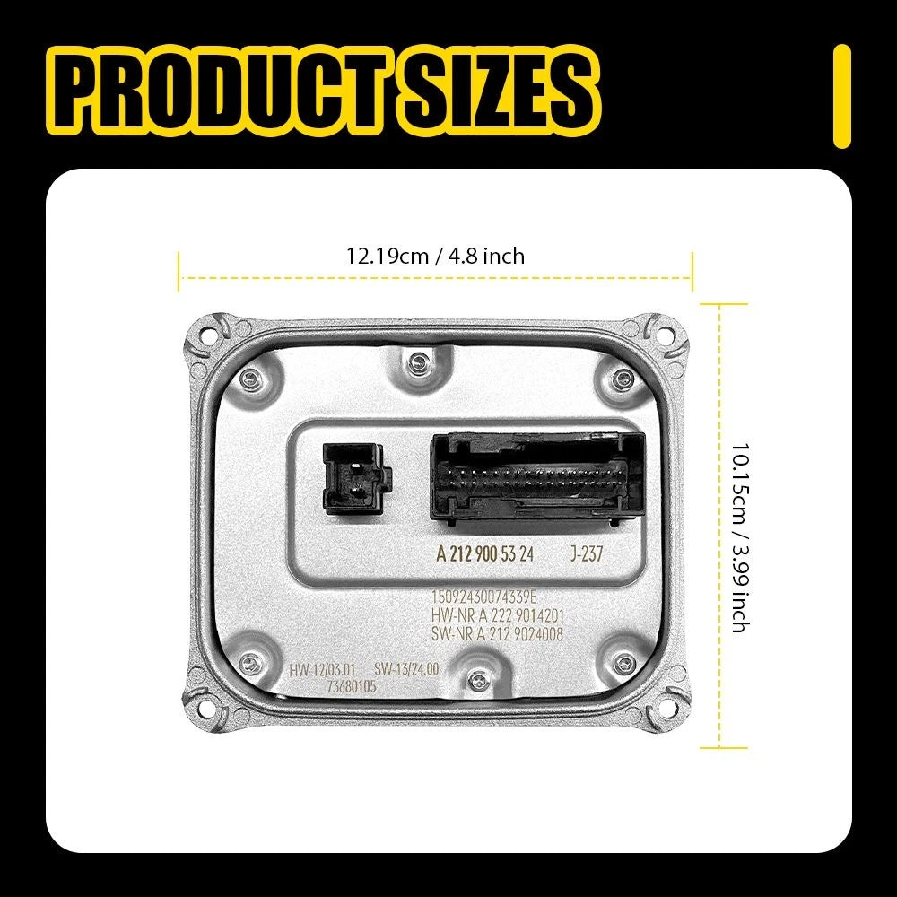 LED Ballast Control Unit for Mercedes W212 E Class (2014â2016)
