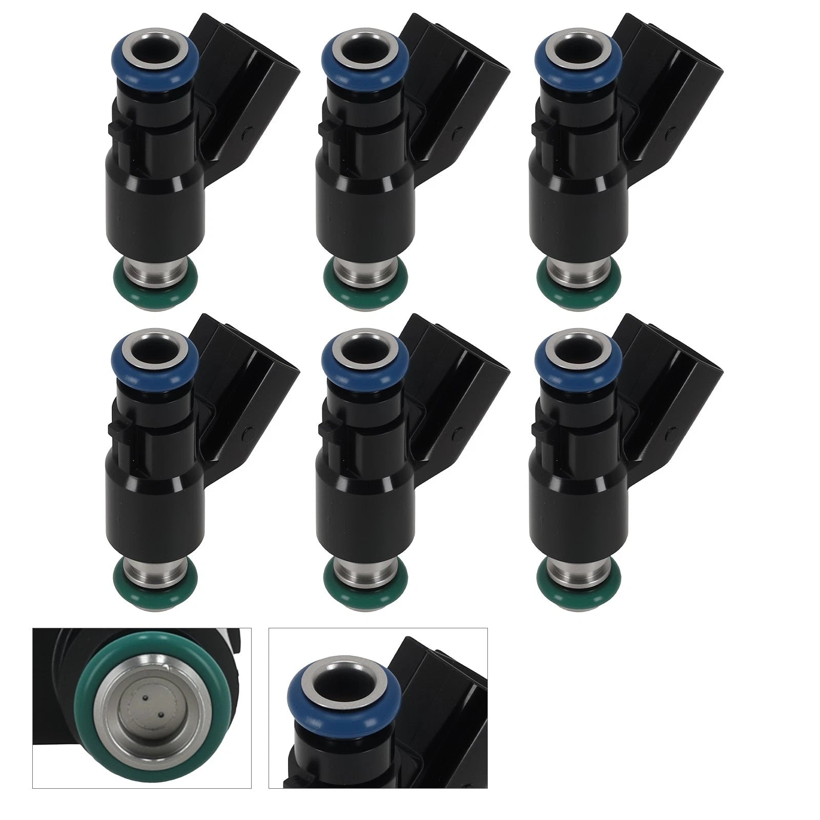 Set of 6 Fuel Injectors for Chevy Malibu Monte Carlo (2006–2010)