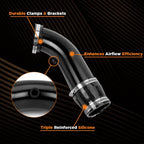 76mm Aluminum Cold Air Intake Pipe for Universal Cars