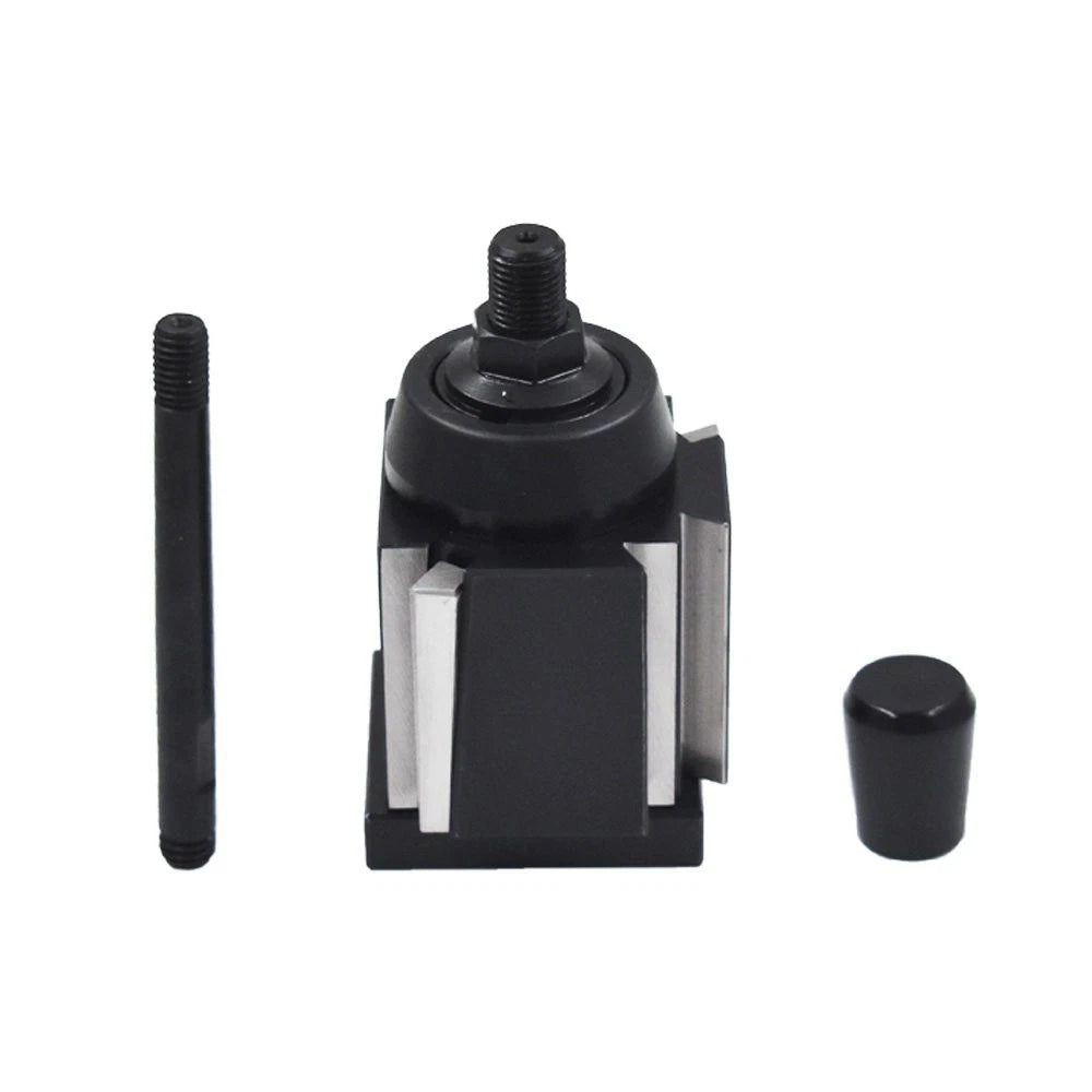 Quick Change Wedge Tool Post Holder for CNC Lathe (Up to 12" Swing)