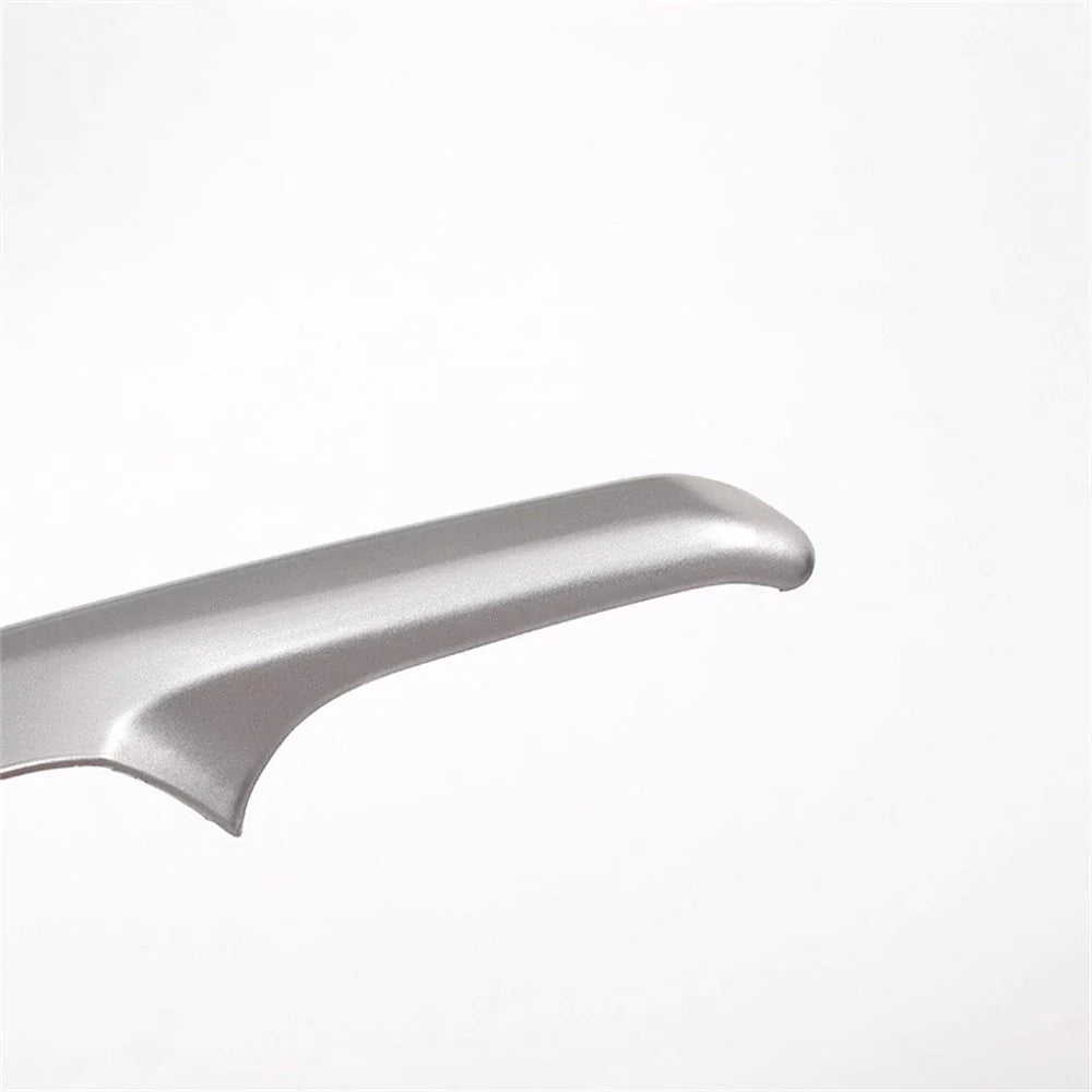 4 x ABS Silver Interior Door Handle Covers for Toyota Land Cruiser Prado (2010-2018)