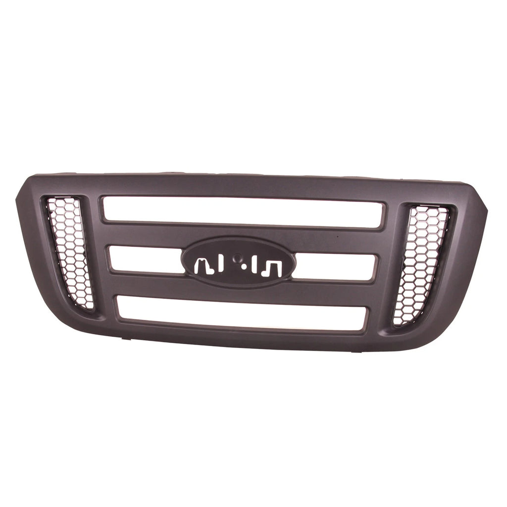 Replacement Front Grille Black Textured Plastic for Volkswagen Amarok (2016–2022)