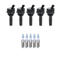 Set of 5 Ignition Coils & 5 Denso Iridium Spark Plugs for Canyon (2004–2012)