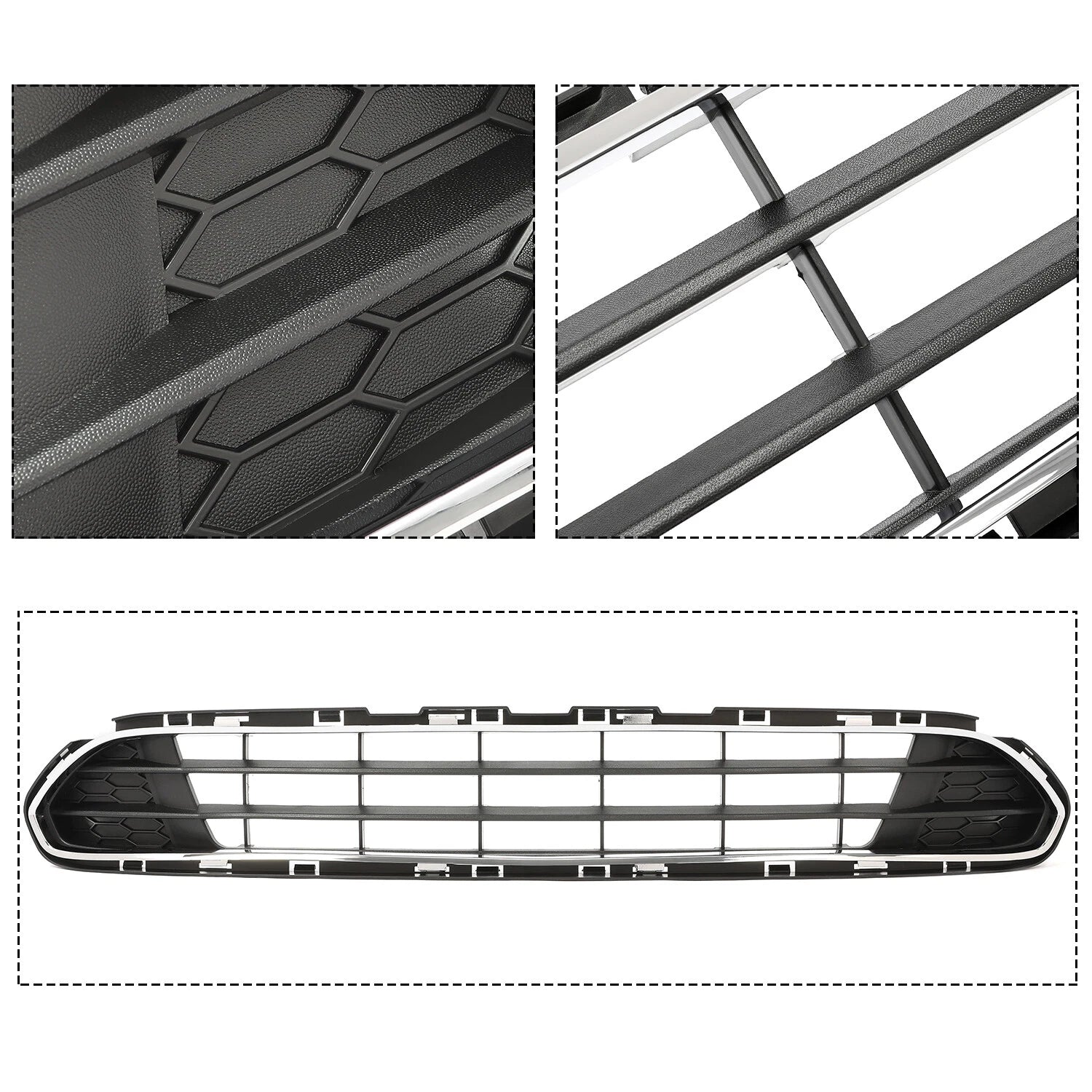 Front Bumper Lower Grille Trim Kit for Ford Fusion (2010-2012)