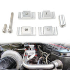 Aluminum Heater Line Clamps for Dodge (1989–1998)