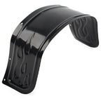 Black Front Fender Trim Skirt for Harley Touring Electra Glide Softail (80-13)
