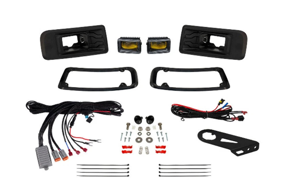 LED Fog Light Kit Yellow Diode Dynamics Style for 2022–2024 Maverick