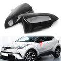 2X Rear View Side Mirrors Decor Cover ABS for Toyota C-HR (2016–2018)