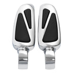 Chrome Rider Driver & Passenger Footpegs Bracket for Harley Low Rider (18-25)