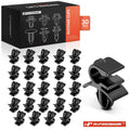 30Pcs Nylon Hood Latch Release Cable Retainer Clips for Dodge Jeep 