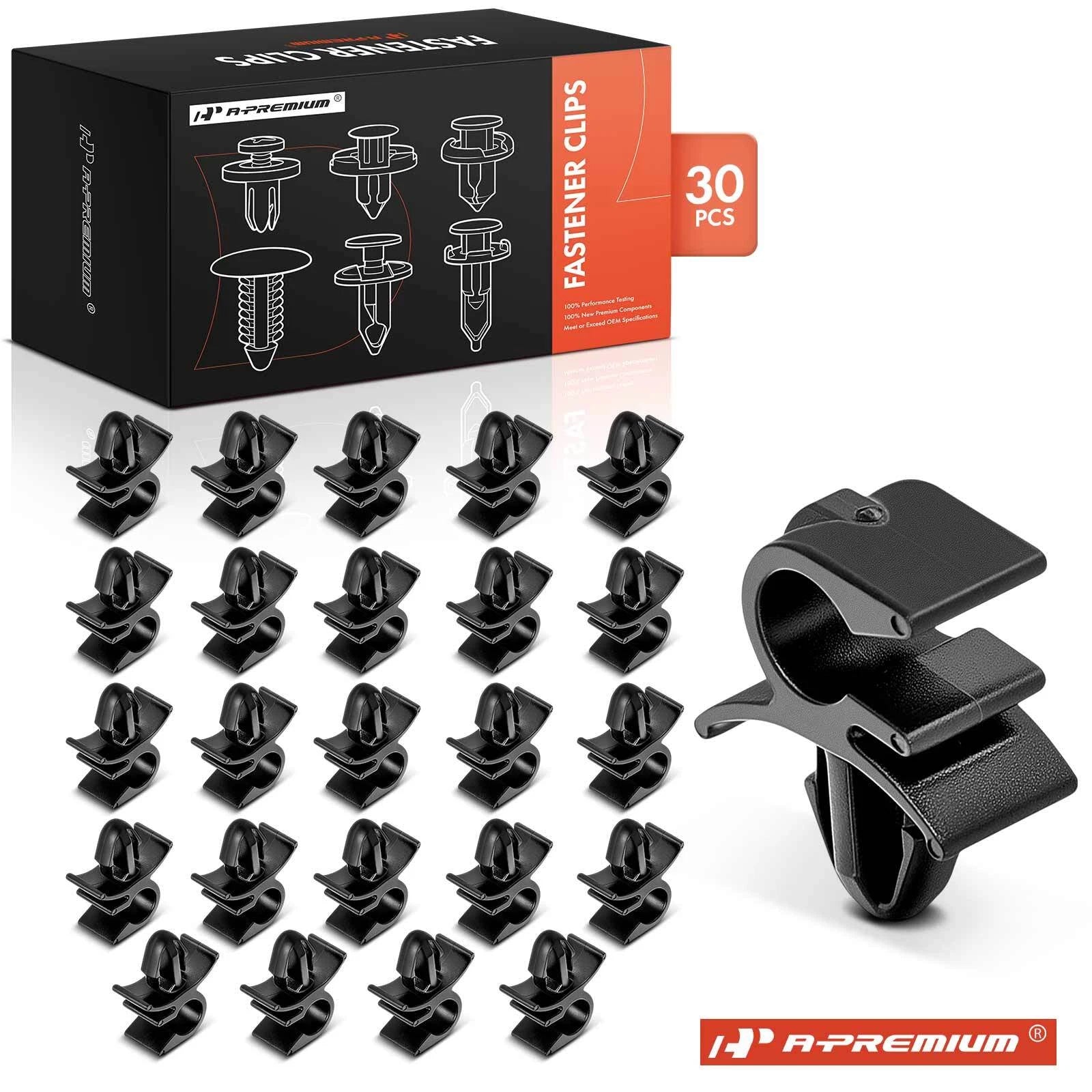 30Pcs Nylon Hood Latch Release Cable Retainer Clips for Dodge Jeep 