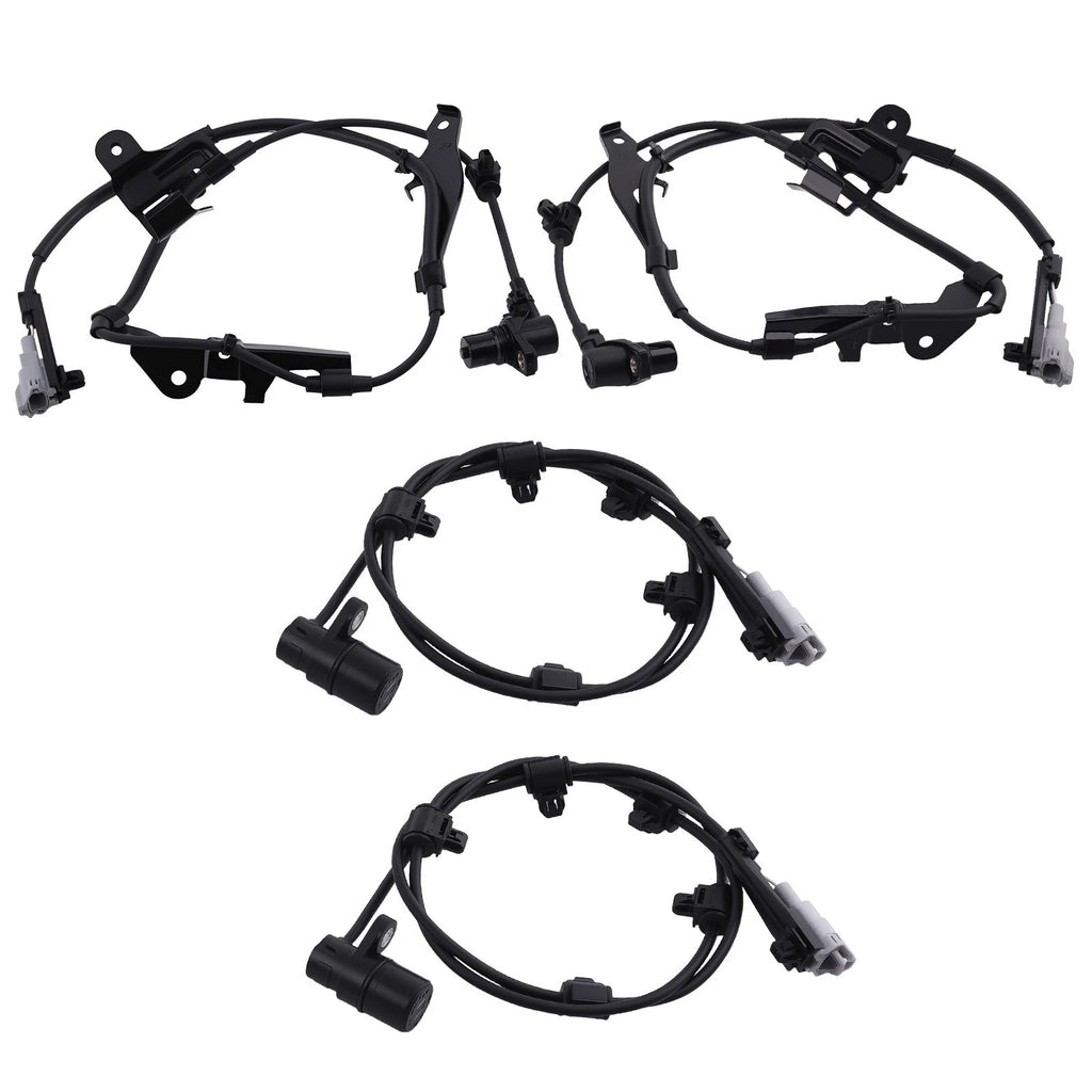 Set of 4 ABS Wheel Speed Sensors for Toyota Sequoia (2001–2007)