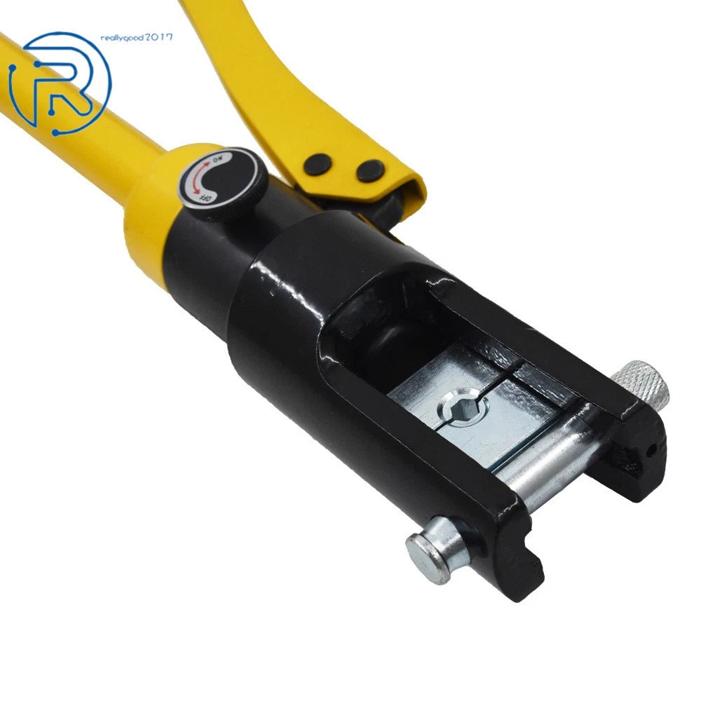 16Mt Hydraulic Wire Crimper for Battery Cable Lug Crimping Tool