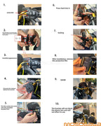 Handlebar Mount Phone Holder for Harley Touring Softail Street Glide (2014-2023)