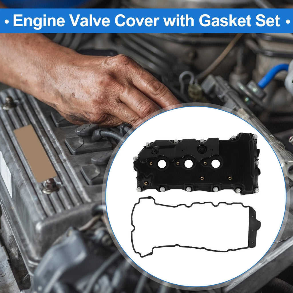 Right Engine Valve Cover w/ Gasket No. 12641260 for Chevrolet Equinox (2008–2012)