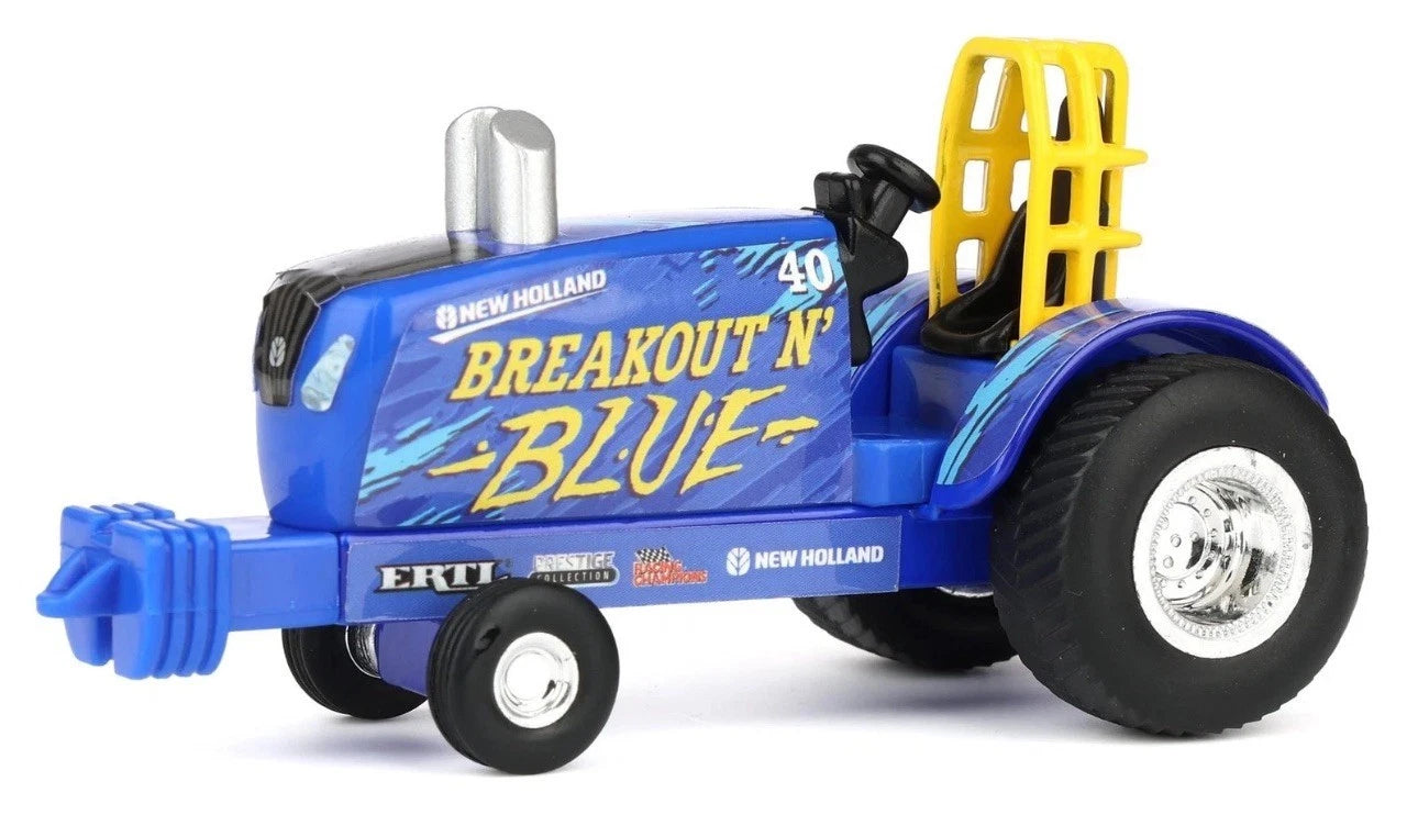 Pulling Tractor Toy for New Holland (1/64 Scale) - ERTL 47697
