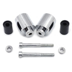 Chrome Bar Ends for Ducati SuperSport 1198 1198S/Monster 1000 (2003–200)