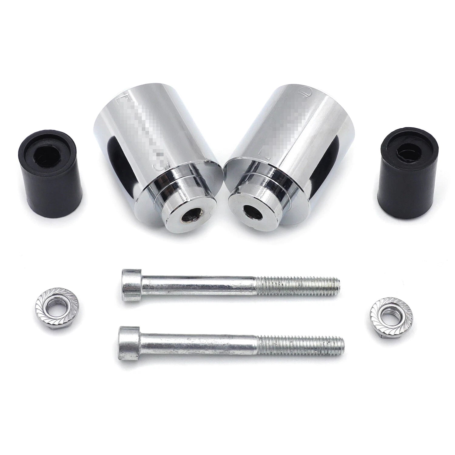 Chrome Bar Ends for Ducati SuperSport 1198 1198S/Monster 1000 (2003–200)