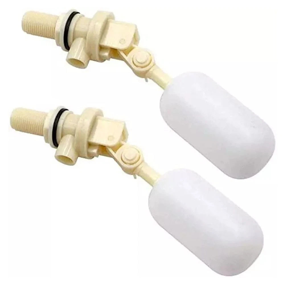 Set of 2 Water Level Control Float Valves 12 Inch ABS Plastic