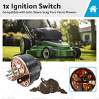 Ignition Switch 6Pin for John Deere Mowers (Ref. 692318, 493625)