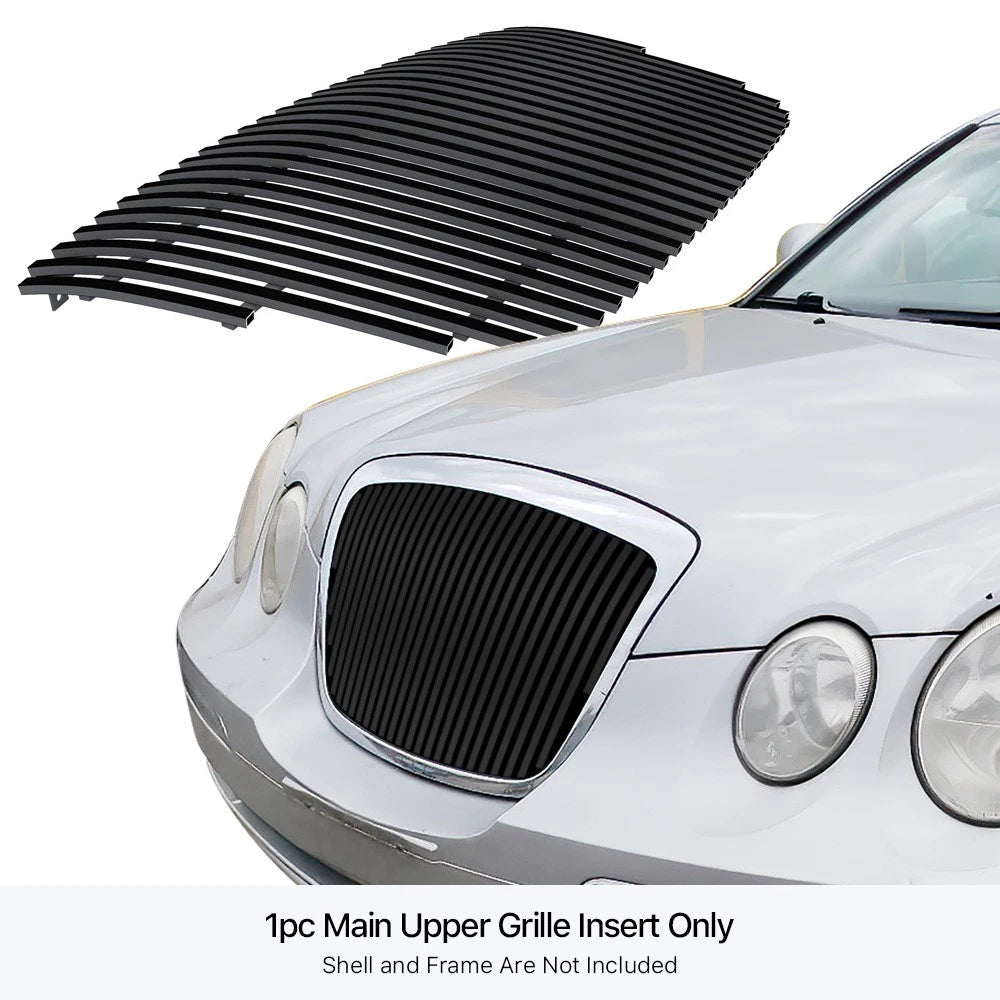 Stainless Steel Black Billet Grille Insert for Kia Amanti (2004-2006)