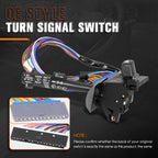 Cruise Control Turn Signal Hazard Light Switch for Pontiac Grand Prix (2000–2003)