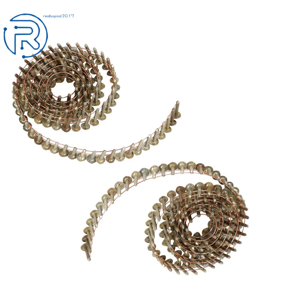 Set of 3600 Galvanized Roofing Nails 7/8" × .120" 15 Degree
