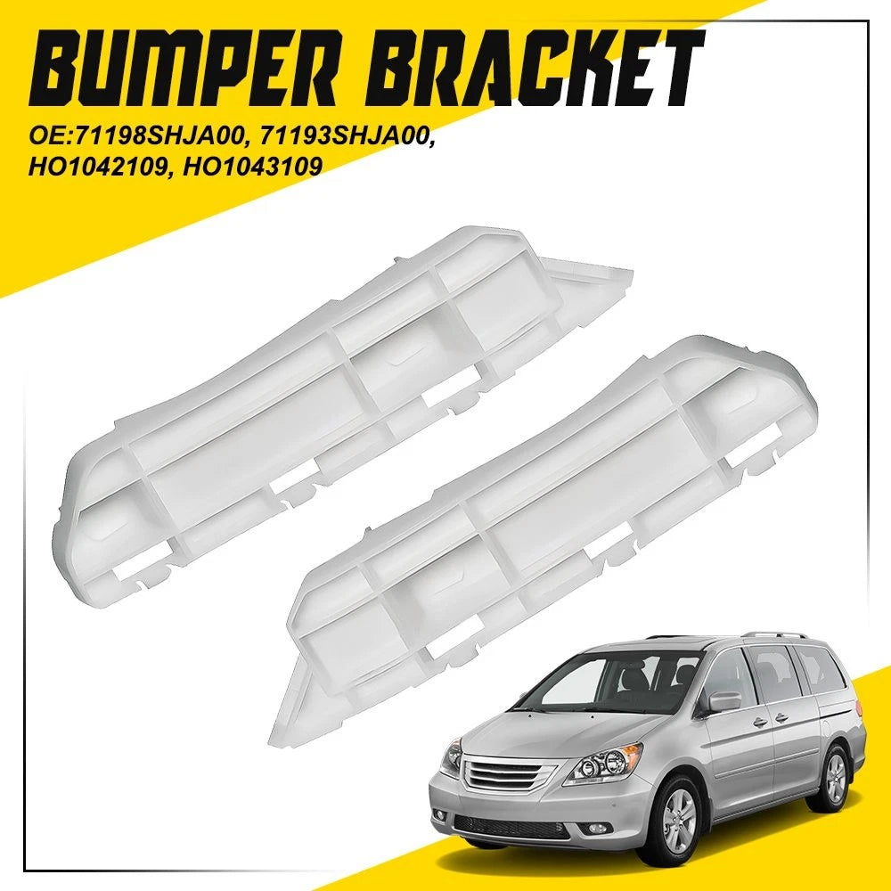 2X Front Bumper Bracket Support Retainer L+R for Honda Odyssey (2005–2010) EPY