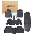 All-Weather TPE Black Floor Mat Set for Kia Telluride (2020–2025)