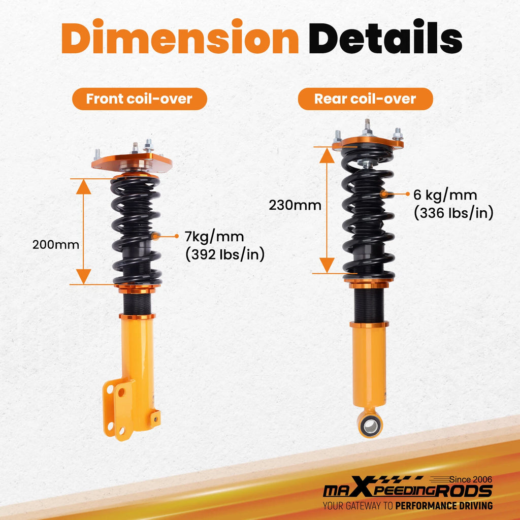 Coilover Suspension Kit for Mitsubishi Galant (1999-2003)