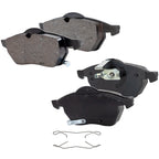 Set of 4 NAO Brake Pads for Saturn L200, L300, LS1 (2001–2005)
