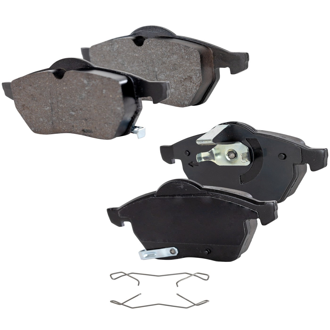 Set of 4 NAO Brake Pads for Saturn L200, L300, LS1 (2001–2005)