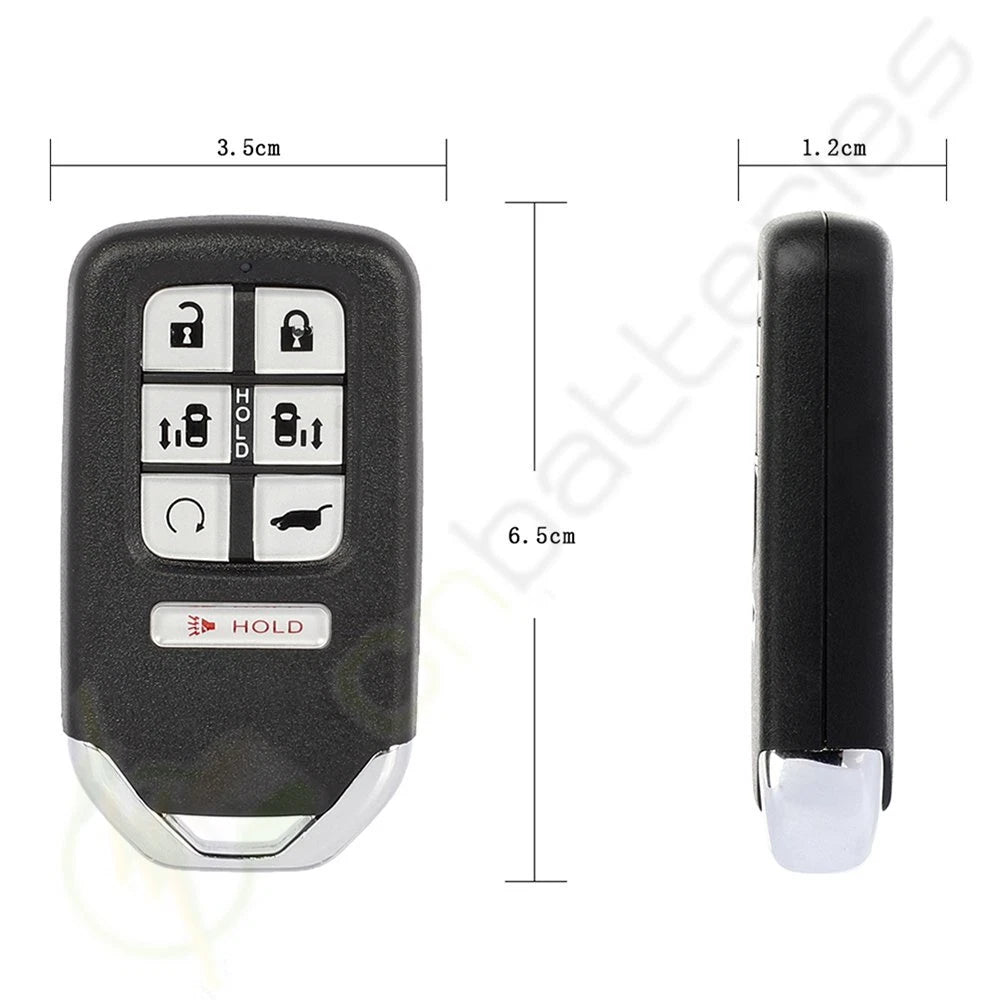 Remote Keyless Car Key Fob for Honda Odyssey (2018–2020) KR5V2X 7 Buttons