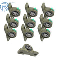 Set of 10 Pillow Block Bearings for UCP205-16 (1" Bore)